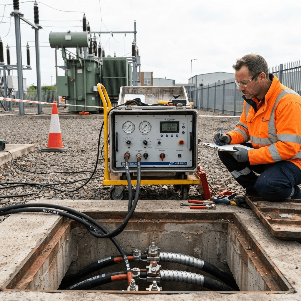 Underground Cable Pressure Testing